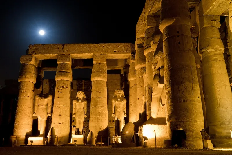 Luxor Temple by Night Luxor Temple by Night